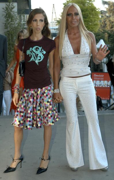 La transformación de Donatella Versace