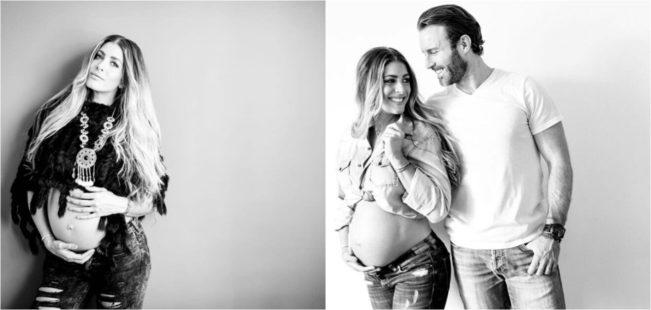 <p>Ayer 1 de junio la pintora Nunzia Rojo de la Vega cumplió su sueño de convertirse en mamá. <strong>(Fotos: Instagram)</strong></p>
