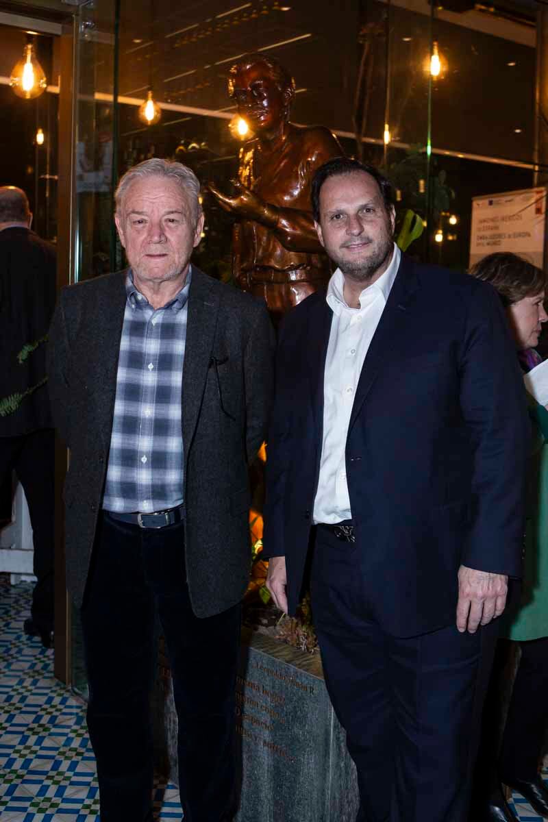 Tito Briz y Germán González. (Foto: Esteban Torreblanca)