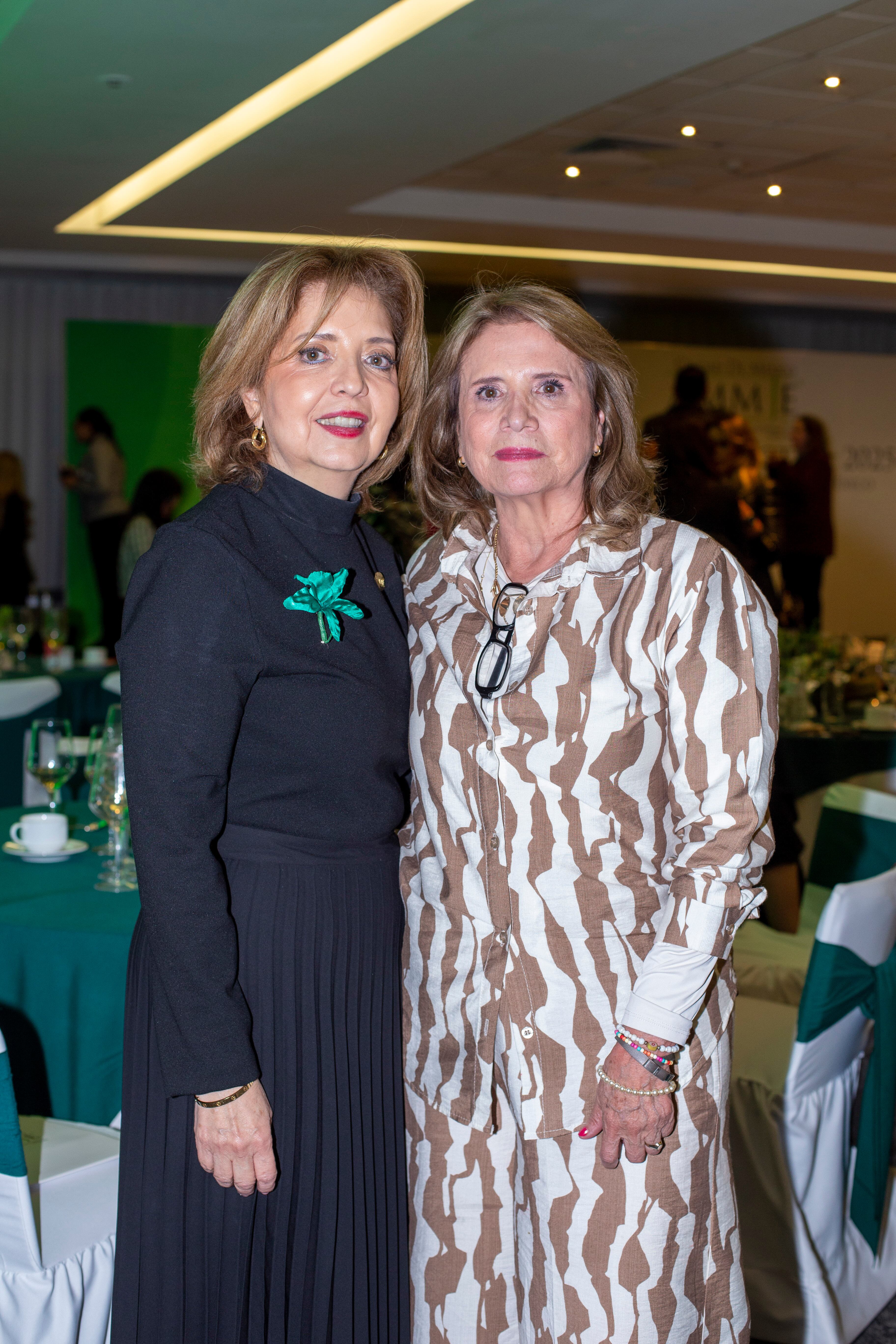 Mónica Loaiza y Leila Gallo. (Foto: Edgar Silva Fuentes S.)