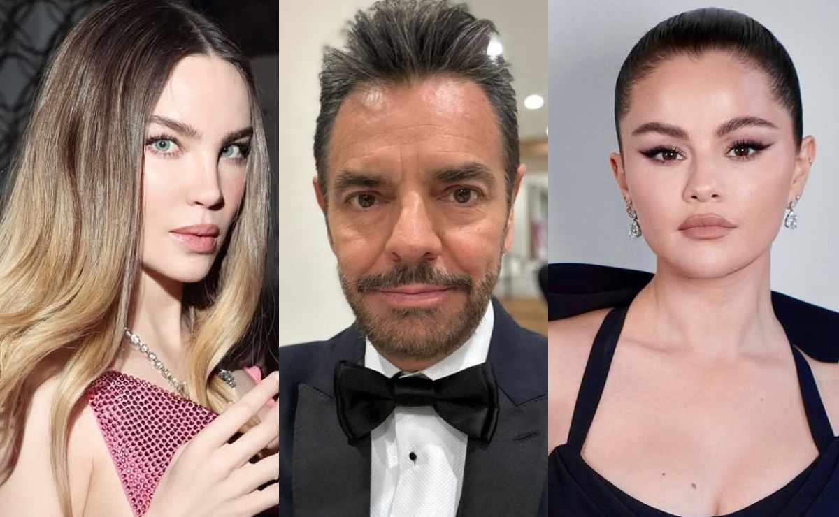 Belinda, Eugenio Derbez y Selena Gomez / Fotos: Instagram