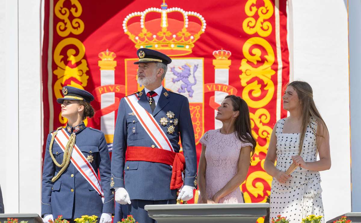 La princesa Leonor culminó su formación militar / Foto: EFE