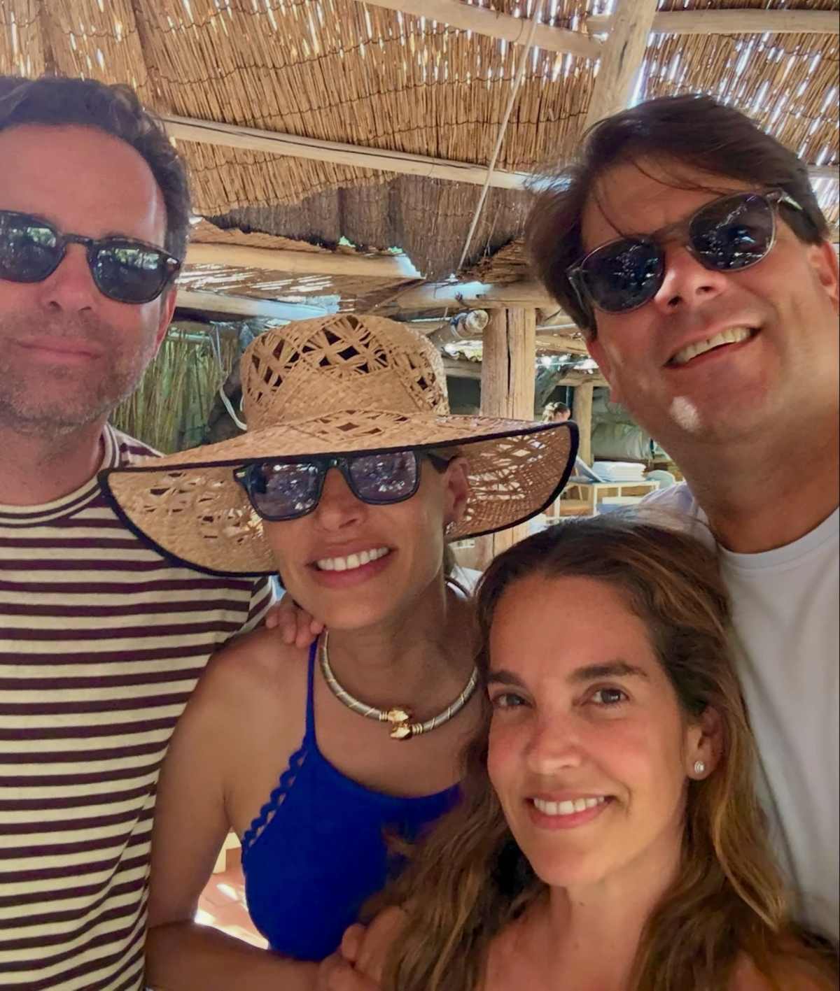 Alejandro Hank, Bárbara Coppel, Hayley Coppel y José Luis Mogollon / Foto: Instagram