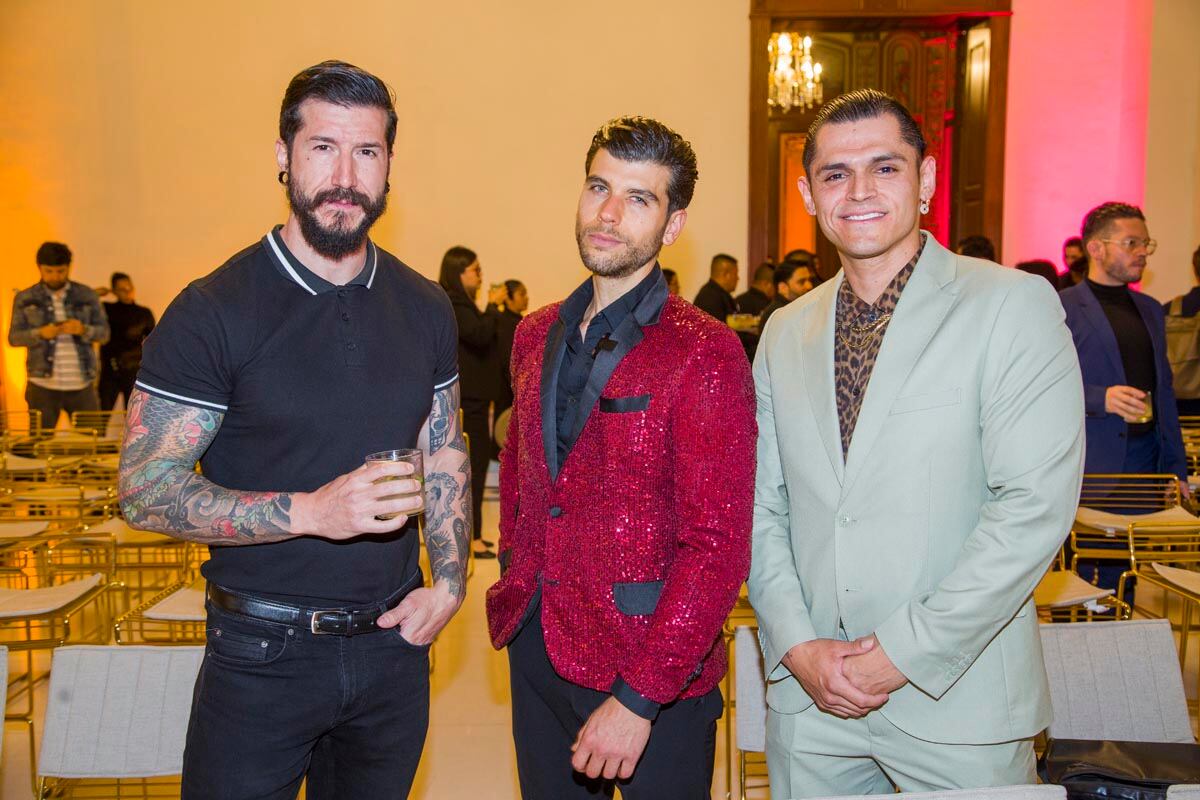 Daniel Prim, Aitor Ferrón y Walter Sáez. (Foto: Héptor Arjona)