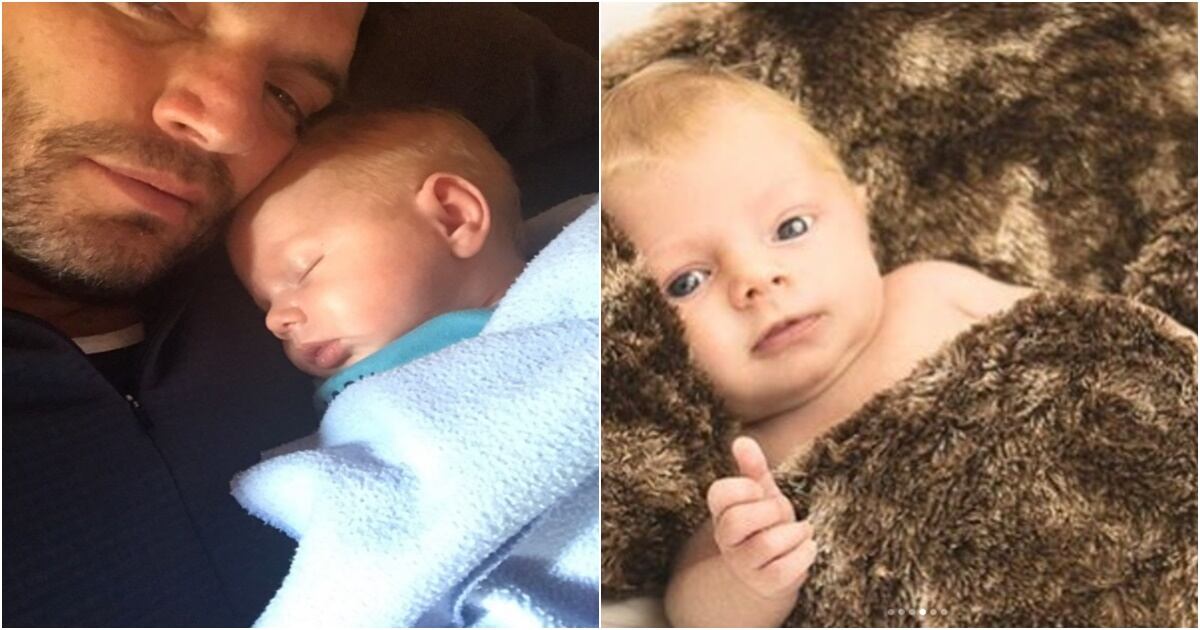 Las primeras fotografías del hijo de Julián Gil y Marjorie de Sousa
