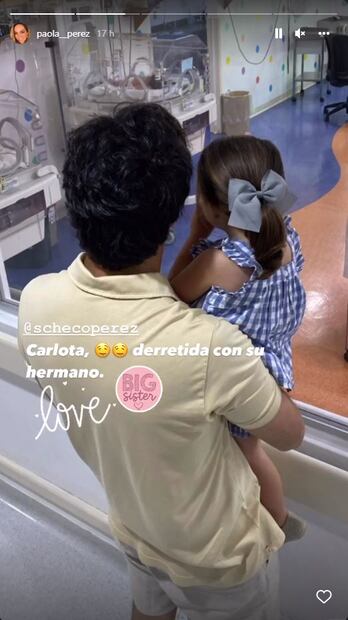 Checo Pérez y Carola Martínez le dan la bienvenida a su tercer hijo