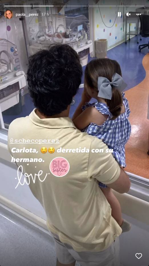 Checo Pérez y Carola Martínez le dan la bienvenida a su tercer hijo