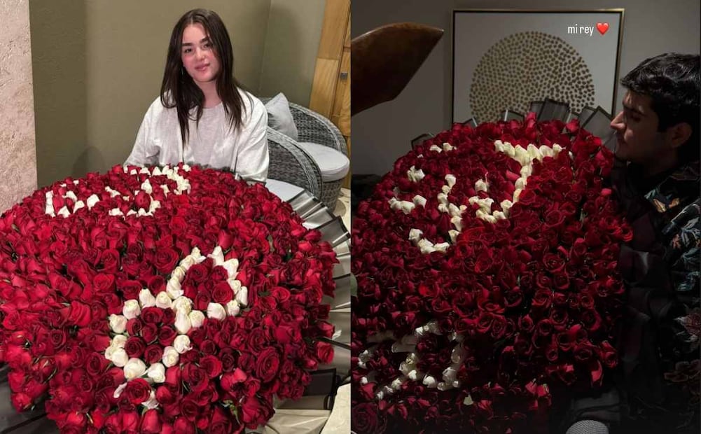 El  regalo de Jaziel Avilez para Emily Cinnamon / Fotos: Instagram