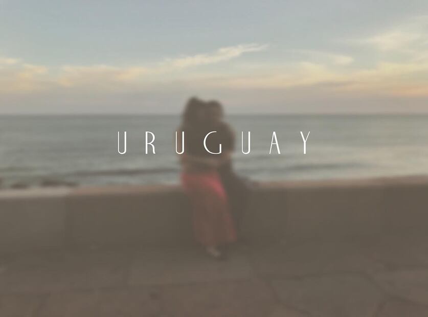 Foto: Bárbara Mori y Fernando Rovzar derrochan amor en Uruguay 