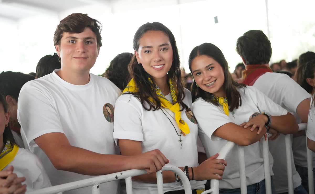 Jerico Abramo, Isabella Ballinas y Paula Serrano / Foto: Leonardo Gómez