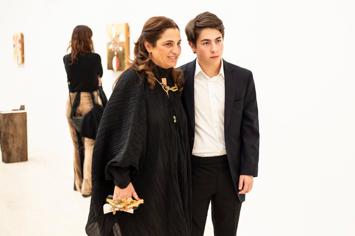 Soumaya Slim y Carlos Romero / Foto: Esteban Torreblanca - Clase