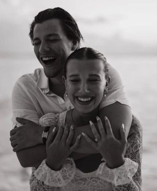 Millie Bobby Brown y Jake Bongiovi/Instagram: @milliebobbybrown