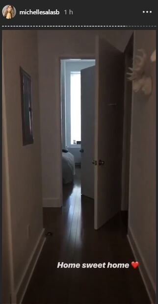 Michelle Salas nos invita a su departamento en Estados Unidos