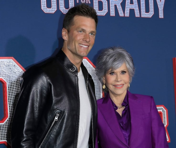 Jane Fonda, Sally Field y Rita Moreno, cautivadoras durante el estreno de la película de Tom Brady