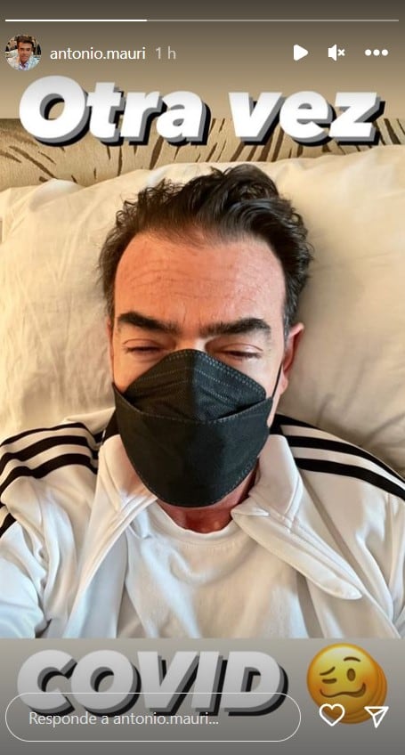 Toño Mauri dio positivo a Covid-19 / Instagram