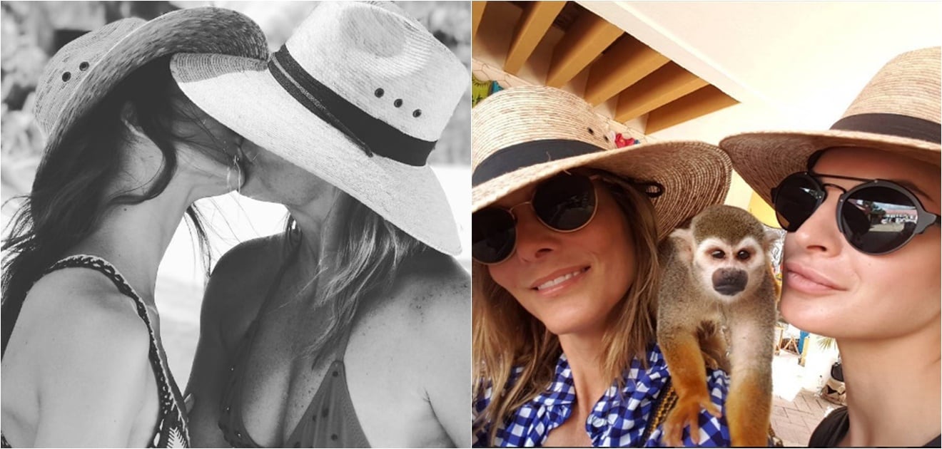 <p>En la paradisíaca Playa del Carmen, la fotógrafa Yaya Kosikova tomó una fotografía de un beso de ella y Montserrat Oliver.&nbsp;<strong>(Fotos: Instagram)</strong></p>
