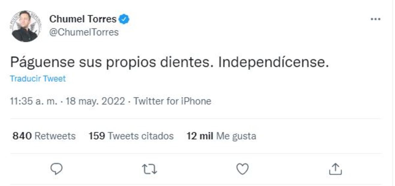 Christian Nodal y Belinda: Chumel Torres se mofa de la polémica, "todos somos Nodal"