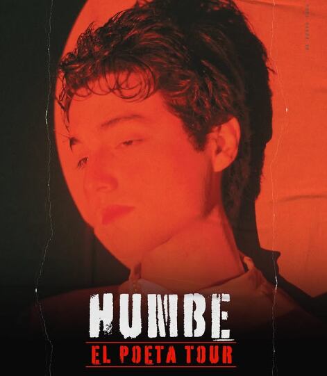 Humbe en "El poeta tour" / Foto: Instagram @humbe