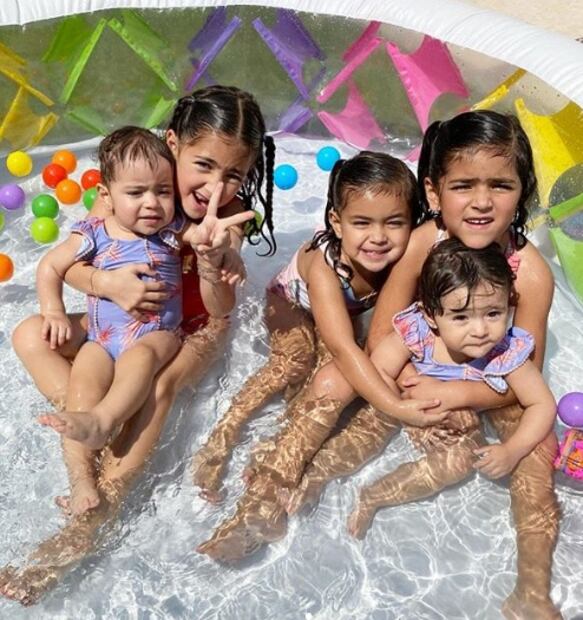 "Por fin juntas": Jacky Bracamontes se reúne con sus hijas tras aislamiento por coronavirus  