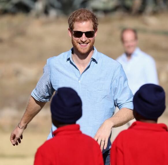 El príncipe Harry en un evento de Sentebale / Foto: Instagram