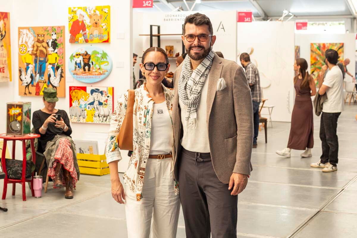 María José Ortega y Lorenzo Ruiz. (Foto: Esteban Torreblanca)