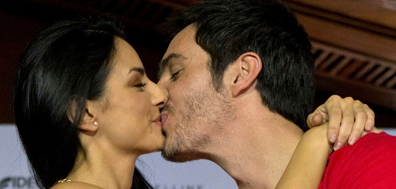 <p>La familia Ochmann Derbez está feliz por que pronto llegará un nuevo integrante a la familia.<strong> (Fotos: Archivo El Universal, Instagram)</strong></p>