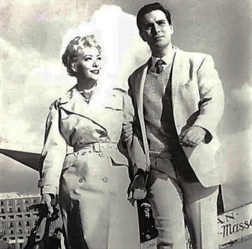 Conrad Nicholson Hilton junto a Silvia Pinal / Foto: Facebook