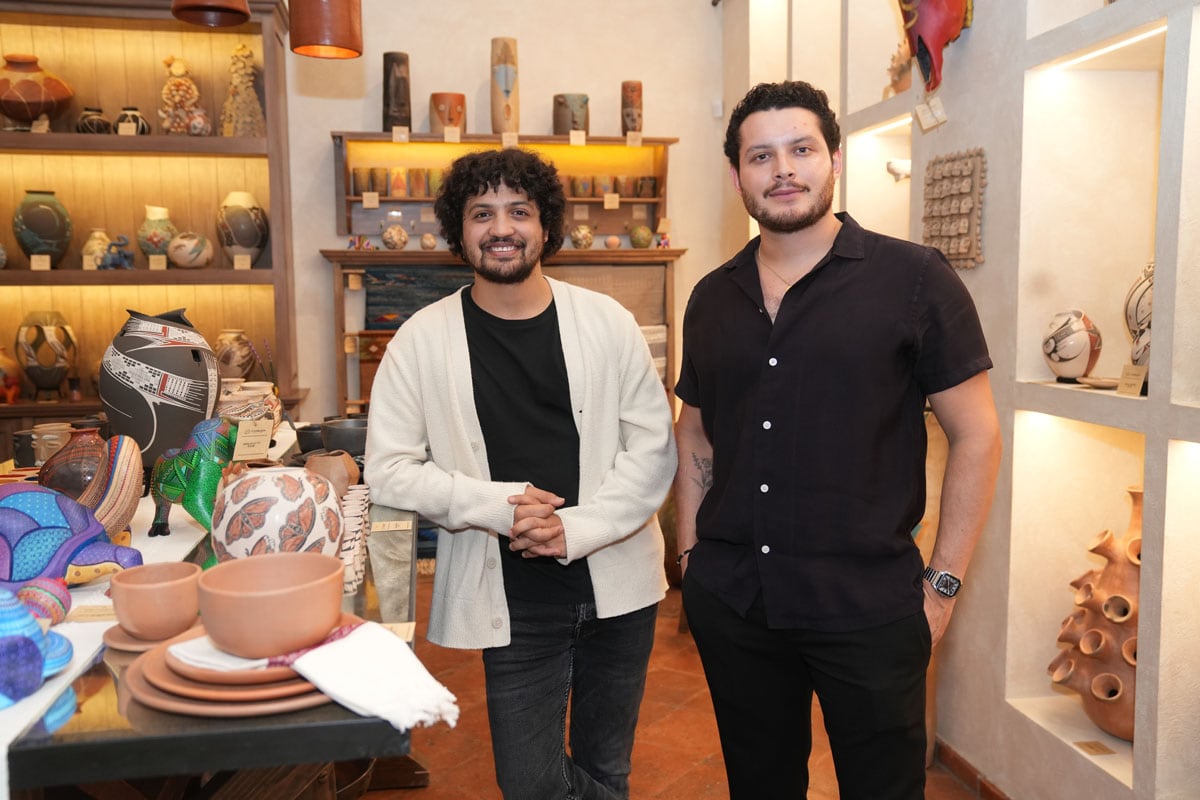Sebastián y Daniel Velasco. (Foto: Leonardo Gómez)