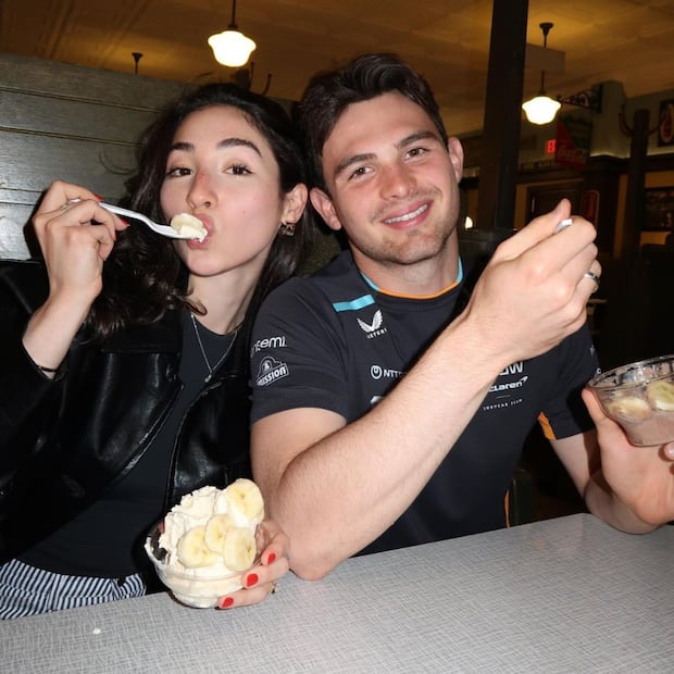 Pato O'Ward junto a su hermana Elba / Foto: Instagram