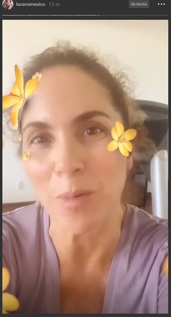Foto: Así se ve Lucero por las mañana y sin maquillaje 