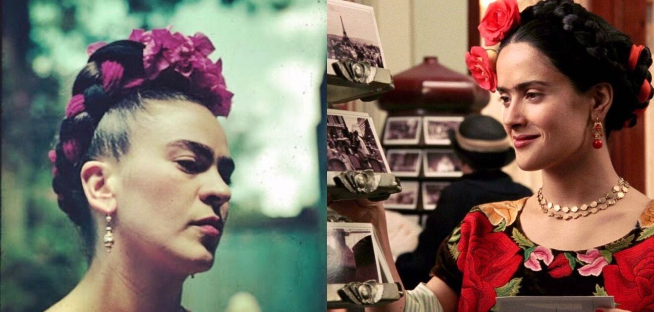 Salma Hayek, quien protagonizó la película Frida, recordó el cumpleaños de la famosa pintora mexicana