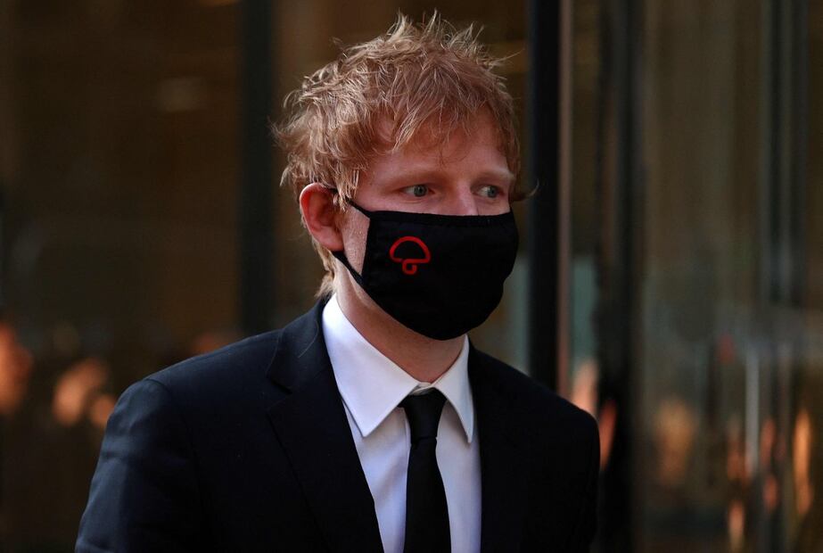 Ed Sheeran se presenta en el tribunal inglés acusado de plagio