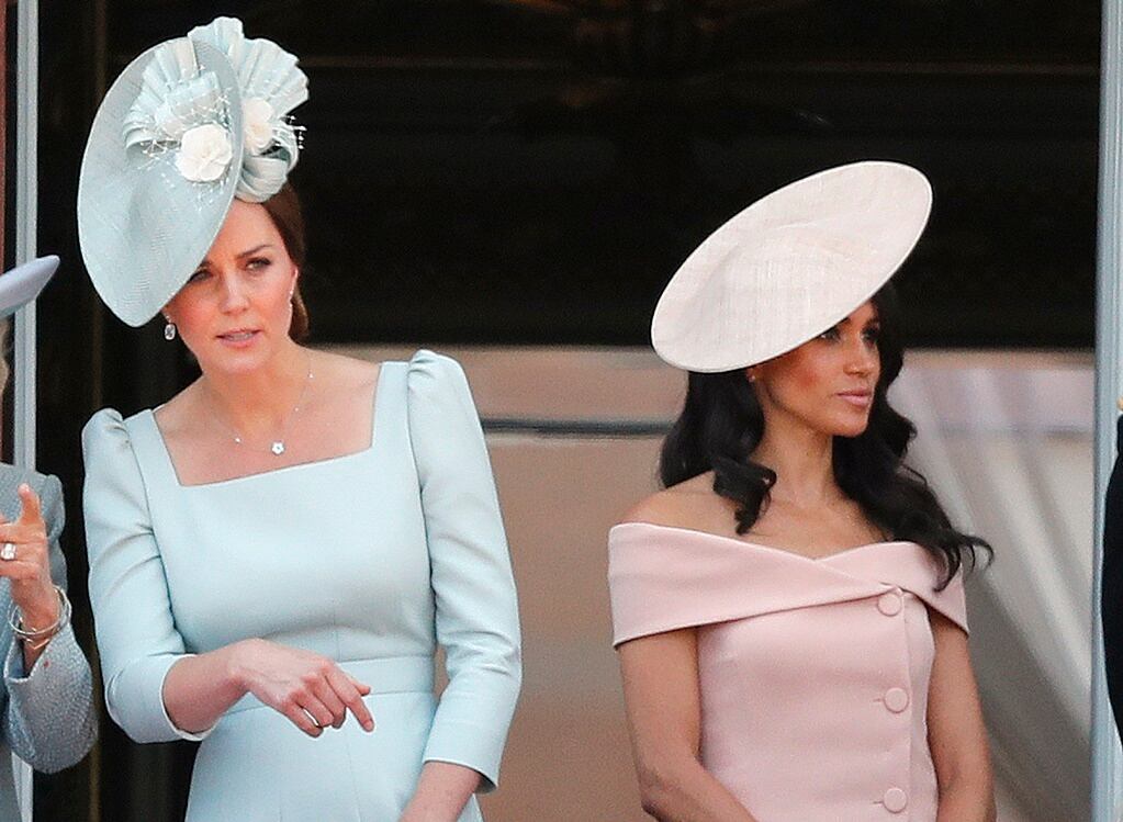 Meghan Markle en el desfile de cumpleaños de la Reina Isabel II
