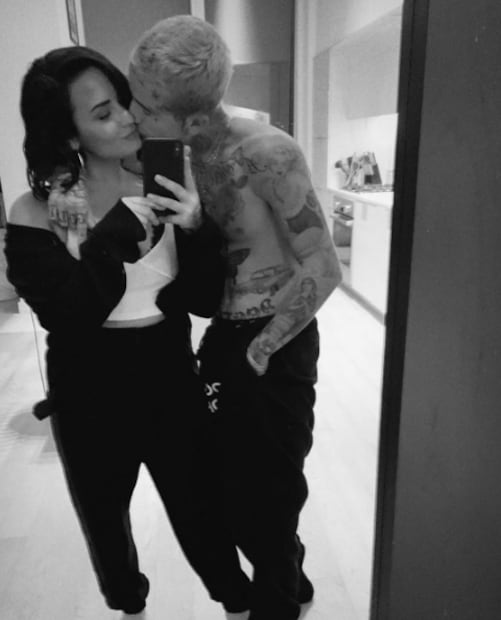 Demi Lovato presume a su novio en Instagram
