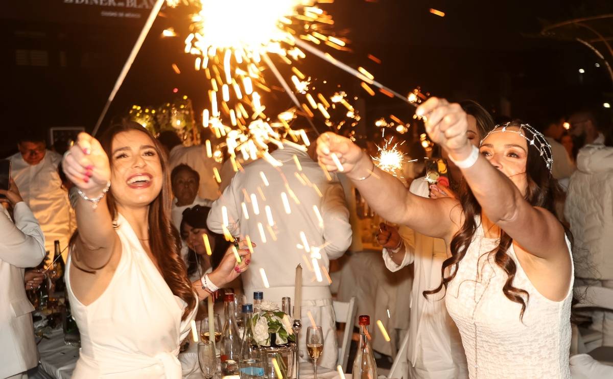 Así se vivió  Le Dîner en Blanc / Foto: Esteban Torreblanca