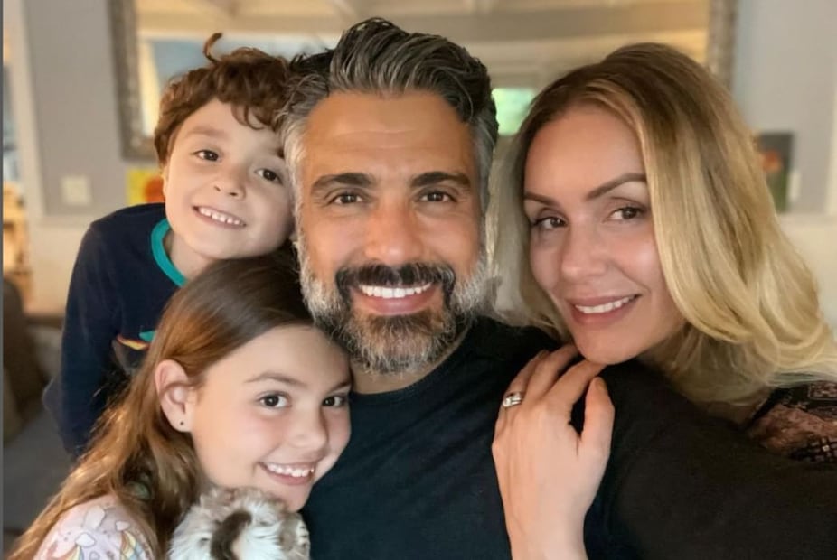 Jaime Camil y Heidi Balvanera con sus hijos, Elena y Jaime / Foto: Instagram