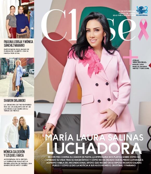 El miedo nunca te abandona, pero no puedes dejar que te paralice: María Laura Salinas