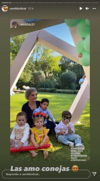 Alejandro Fernández y familia celebran en GRANDE a Cayetana, bisnieta de don Vicente 