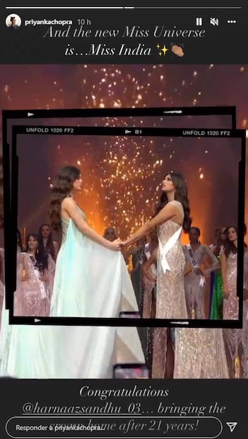 Ella es Harnaaz Sandhu, la ganadora de Miss Universo 2021 