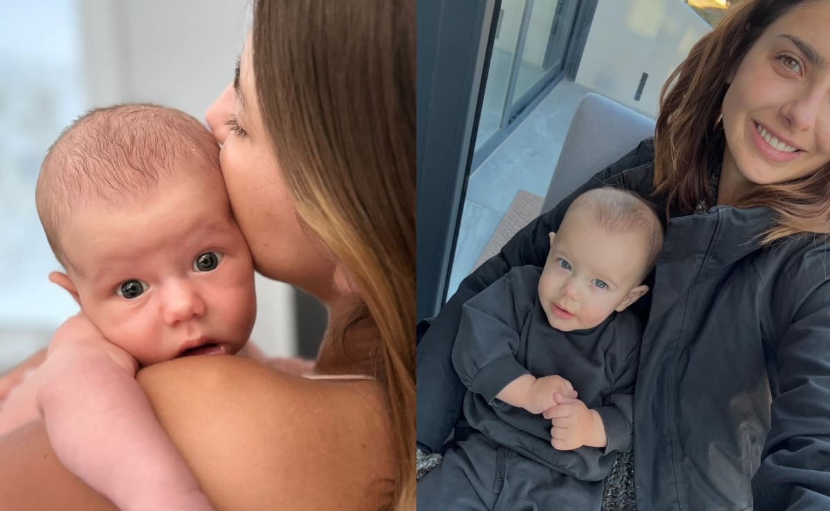 Milo, el bebé de Michelle Renaud y Matías Novoa / Foto: Instagram