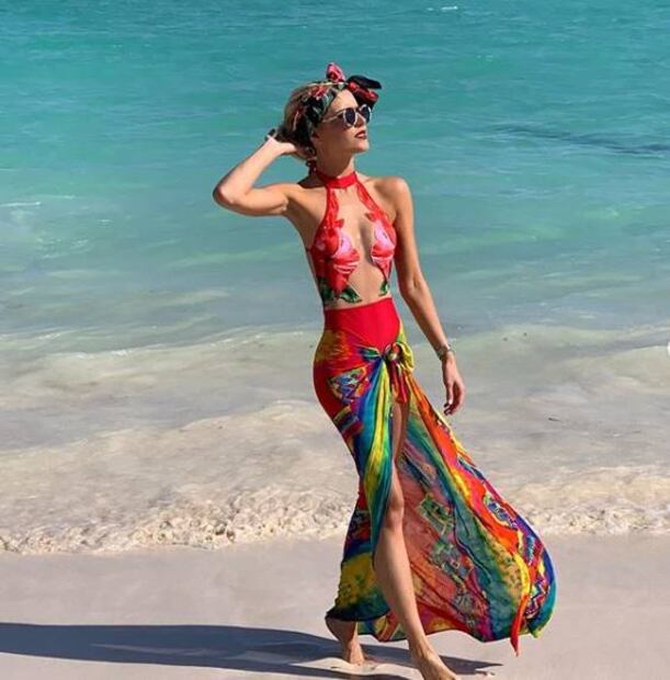 La modelo Tania Ruiz, novia de Peña Nieto, empieza el 2020 con cuerpazo