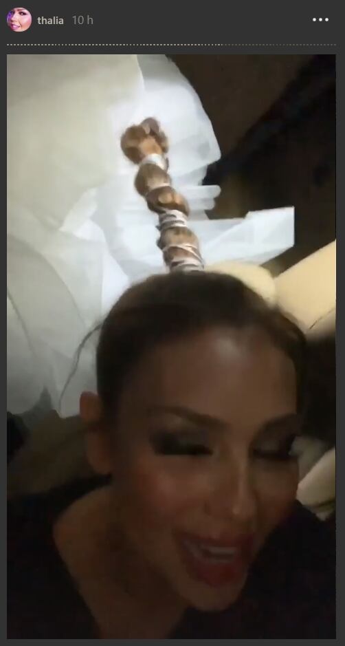 Este fue el truco que usó Thalía para lograr su impresionante peinado de la MET Gala 