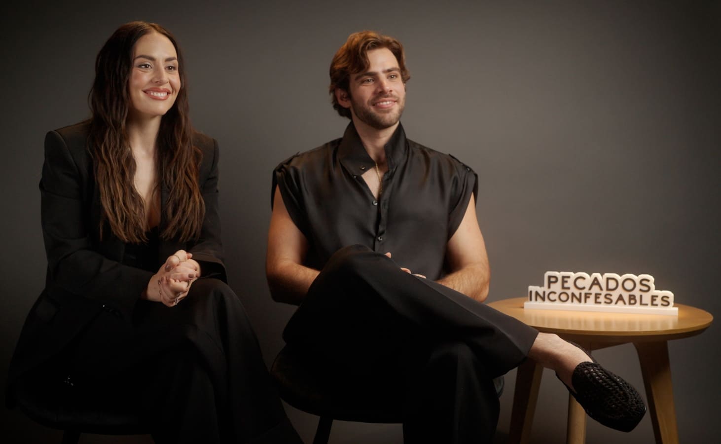 Zuria Vega y Andrés Baida, protagonistas de "Pecados inconfesables" / Foto: Especial