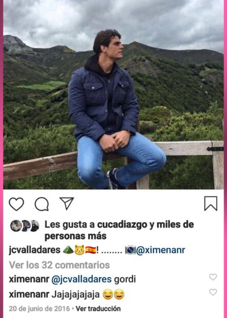 Juan Carlos Valladares publica nostálgica foto que le tomó Ximena Navarrete