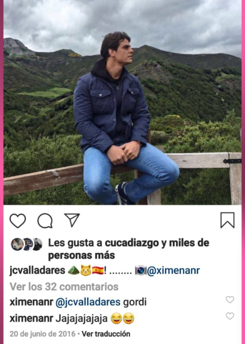 Juan Carlos Valladares publica nostálgica foto que le tomó Ximena Navarrete