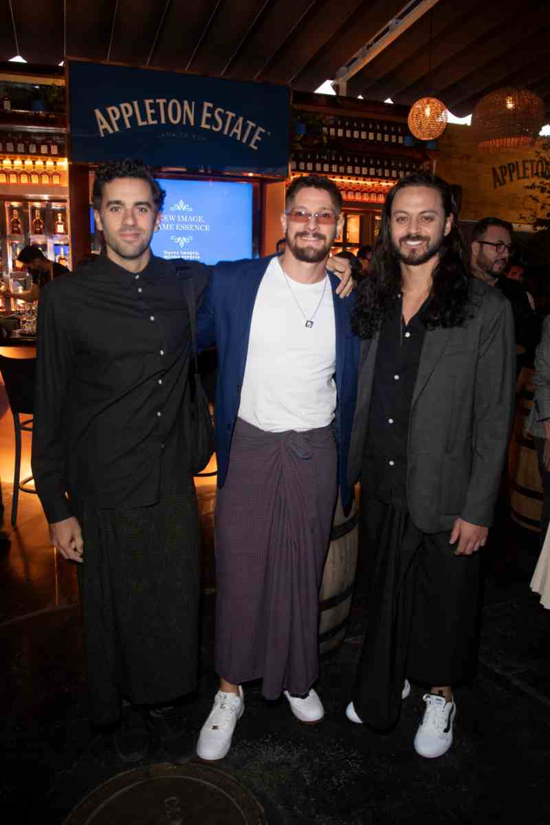 José Pablo Minor y Alfredo Gatica disfrutan fiesta jamaiquina en CDMX