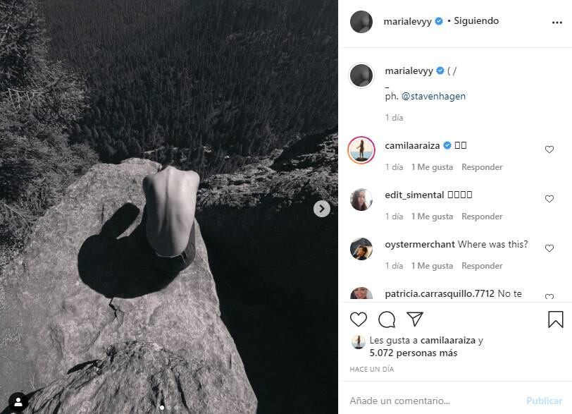 María Levy seduce con atrevidas fotos en blanco y negro