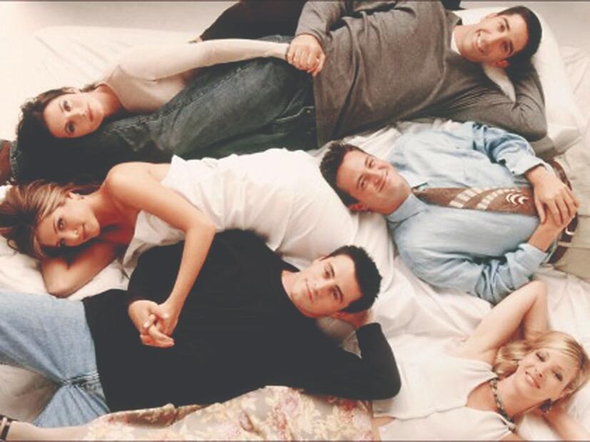 "Friends": Jennifer Aniston y David Schwimmer flechados en la temporada 1