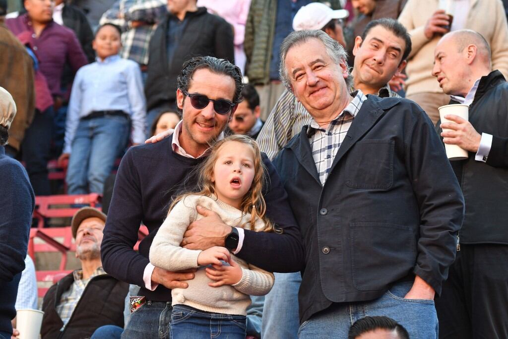 Manuel, Xaviera e Iñaki Quintana. (Foto: Arturo Quintero)