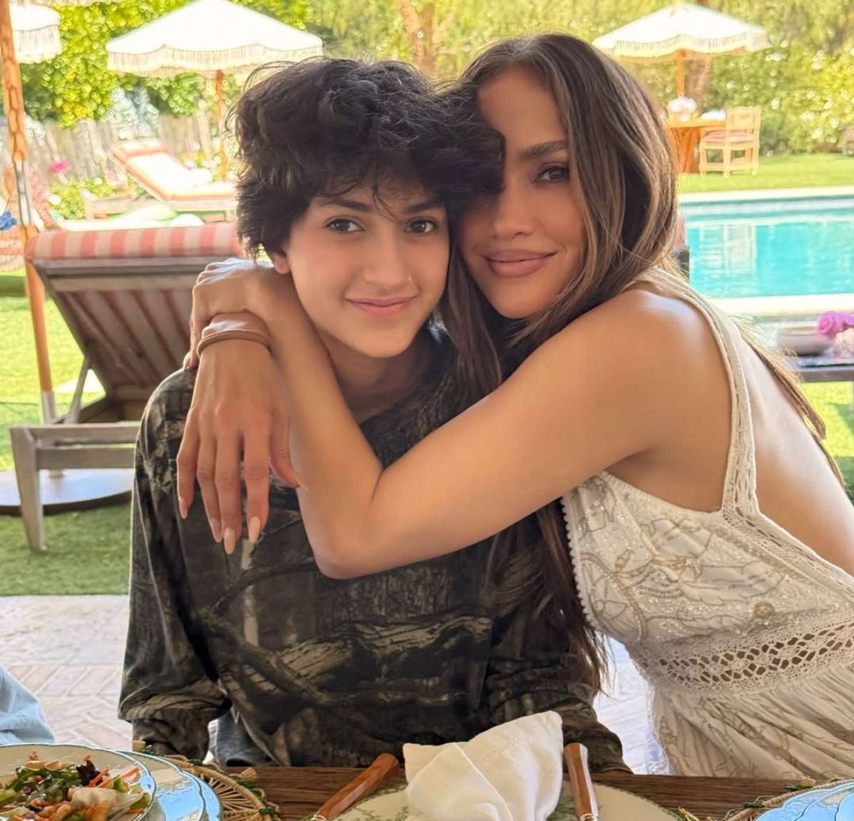 Jennifer Lopez junto a su hija Emme / Foto: Instagram